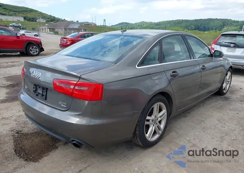 2012 Audi A6 3.0 Premium z USA, uszkodzony, nr VIN WAUGGAFC4CN167175